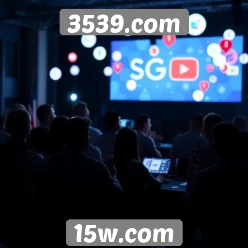 Impacto das redes sociais em 3539.com